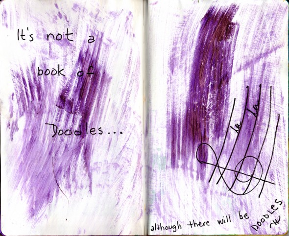 Sketchbook Project: Spread 2